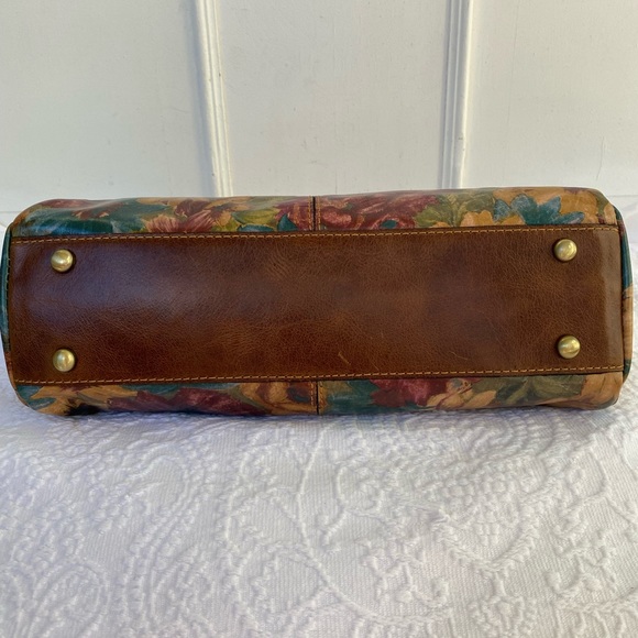 Patricia Nash*Fresco Bouquet* Mia Frame• Kiss Lock•Satchel•NWT - Picture 8 of 11